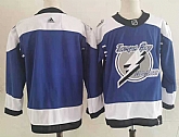 Lightning Blank Blue 2020-21 Reverse Retro Adidas Jersey,baseball caps,new era cap wholesale,wholesale hats